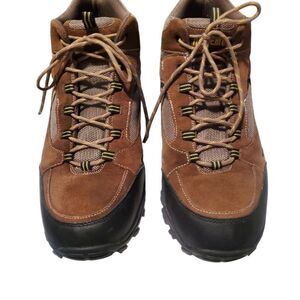 Mt Emey Men's Brown Leather HikingShoes Boots 9703-2L Size 14E
